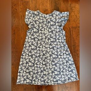 GAP Blue and White Floral Dress